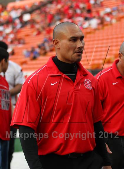 Thumbnail 1 in Lahainaluna vs. 'Iolani (HHSAA D2 Final) photogallery.