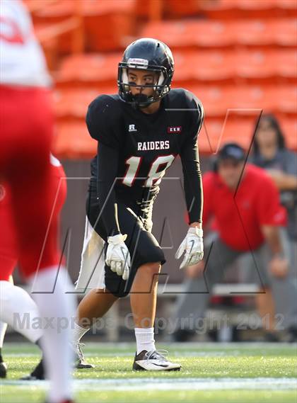 Thumbnail 3 in Lahainaluna vs. 'Iolani (HHSAA D2 Final) photogallery.