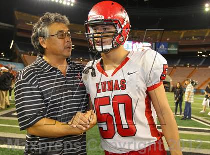 Thumbnail 3 in Lahainaluna vs. 'Iolani (HHSAA D2 Final) photogallery.