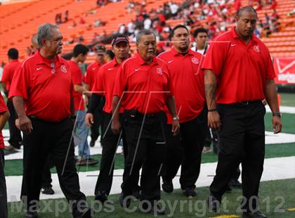 Thumbnail 1 in Lahainaluna vs. 'Iolani (HHSAA D2 Final) photogallery.