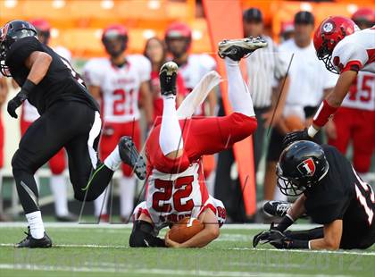 Thumbnail 3 in Lahainaluna vs. 'Iolani (HHSAA D2 Final) photogallery.