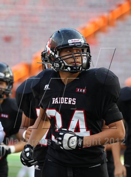 Thumbnail 3 in Lahainaluna vs. 'Iolani (HHSAA D2 Final) photogallery.