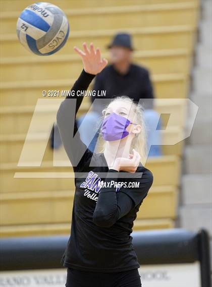 Thumbnail 2 in Santana @ Capistrano Valley Christian (CIF State Championships D4 Playoff) photogallery.
