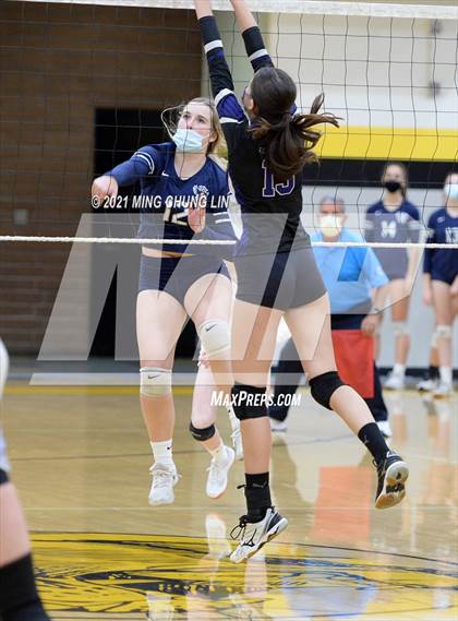 Thumbnail 2 in Santana @ Capistrano Valley Christian (CIF State Championships D4 Playoff) photogallery.