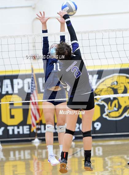 Thumbnail 2 in Santana @ Capistrano Valley Christian (CIF State Championships D4 Playoff) photogallery.