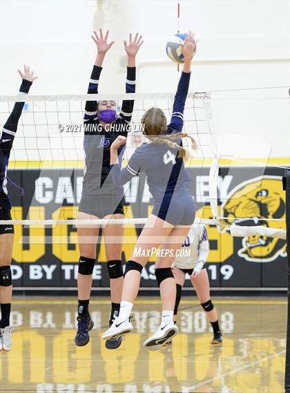 Thumbnail 2 in Santana @ Capistrano Valley Christian (CIF State Championships D4 Playoff) photogallery.