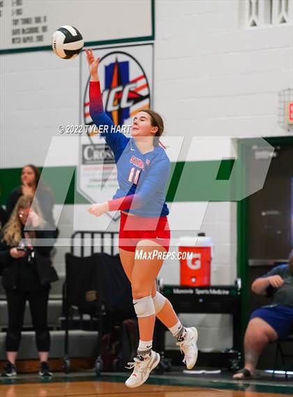Thumbnail 3 in Western Boone vs. Northview (IHSAA 3A Regional Semi Final) photogallery.