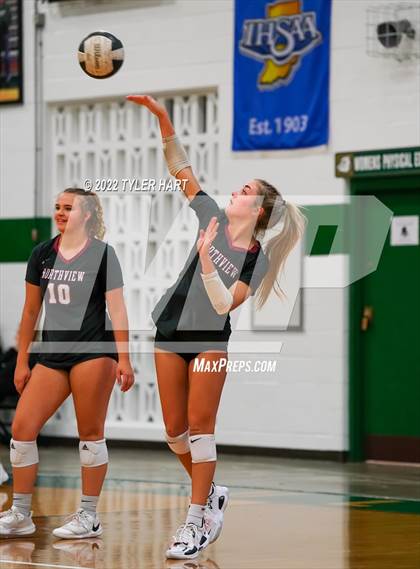 Thumbnail 3 in Western Boone vs. Northview (IHSAA 3A Regional Semi Final) photogallery.