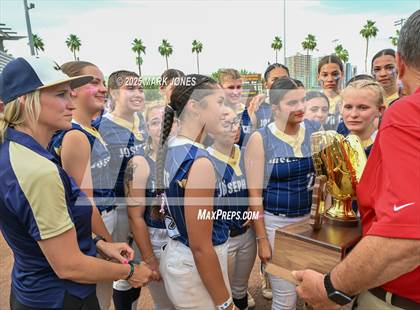 Thumbnail 1 in St. David vs. Joseph City (AIA 1A Final - Awards) photogallery.