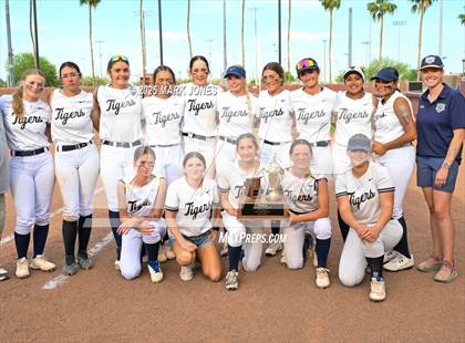 Thumbnail 2 in St. David vs. Joseph City (AIA 1A Final - Awards) photogallery.