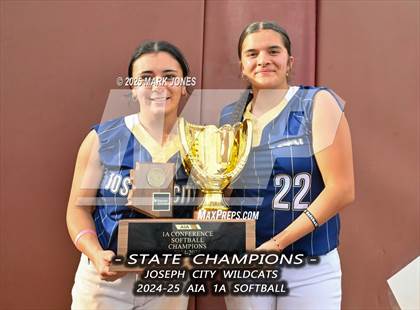 Thumbnail 1 in St. David vs. Joseph City (AIA 1A Final - Awards) photogallery.