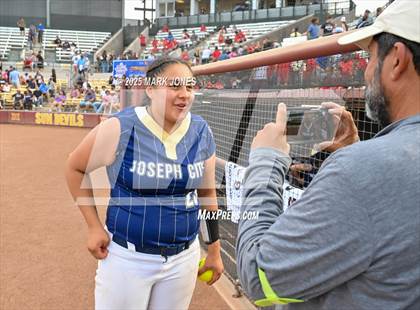 Thumbnail 1 in St. David vs. Joseph City (AIA 1A Final - Awards) photogallery.