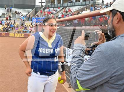Thumbnail 3 in St. David vs. Joseph City (AIA 1A Final - Awards) photogallery.