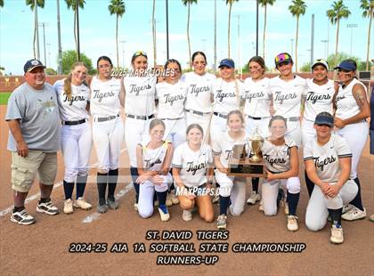 Thumbnail 2 in St. David vs. Joseph City (AIA 1A Final - Awards) photogallery.