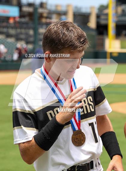 Thumbnail 3 in Fayetteville vs. Abbott (UIL 1A Baseball Semifinal Medal Ceremony) photogallery.