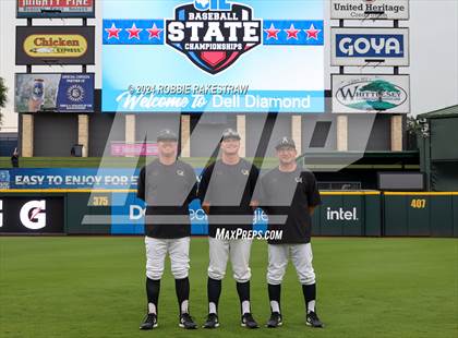 Thumbnail 1 in Fayetteville vs. Abbott (UIL 1A Baseball Semifinal Medal Ceremony) photogallery.