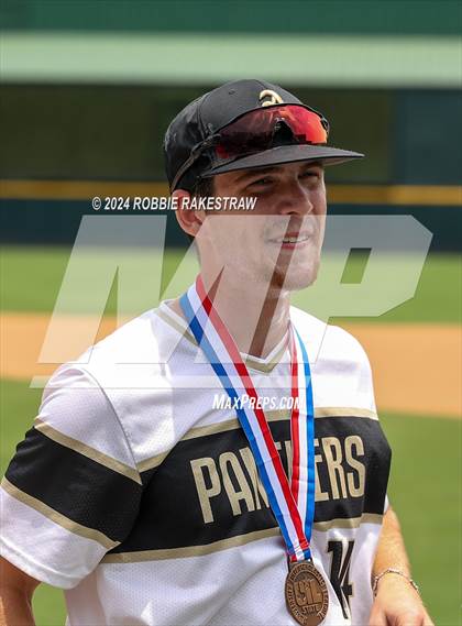 Thumbnail 2 in Fayetteville vs. Abbott (UIL 1A Baseball Semifinal Medal Ceremony) photogallery.