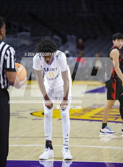 Thumbnail 2 in San Joaquin Memorial vs. St. Bernard's (2024 Coastal Catholic Classic) photogallery.
