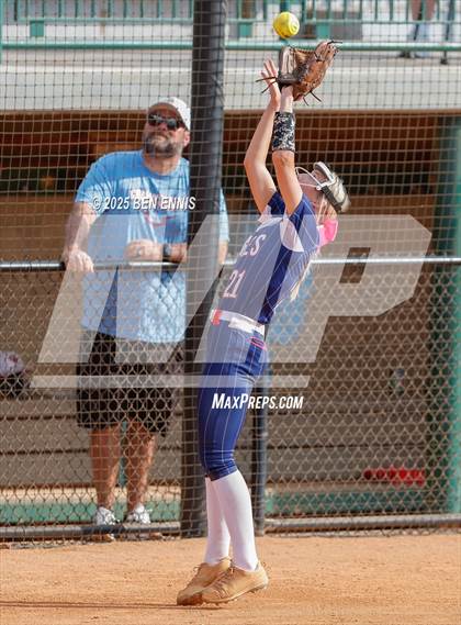 Thumbnail 3 in Citizens Christian Academy vs. David Emanuel Academy (GIAA 1A Final Game 1) photogallery.