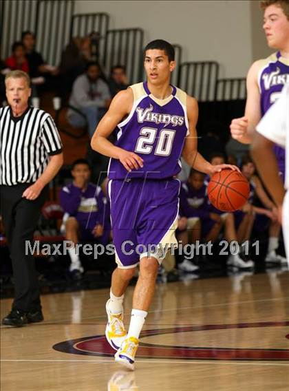 Thumbnail 2 in Alemany vs. Valencia (Oaks Christian Tournament) photogallery.