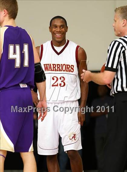 Thumbnail 1 in Alemany vs. Valencia (Oaks Christian Tournament) photogallery.