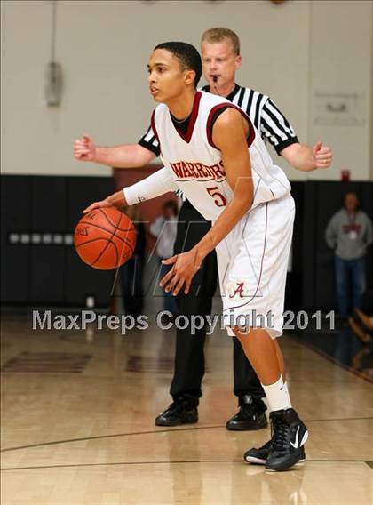 Thumbnail 1 in Alemany vs. Valencia (Oaks Christian Tournament) photogallery.