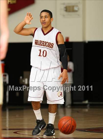 Thumbnail 1 in Alemany vs. Valencia (Oaks Christian Tournament) photogallery.