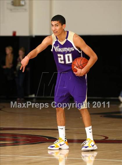 Thumbnail 3 in Alemany vs. Valencia (Oaks Christian Tournament) photogallery.
