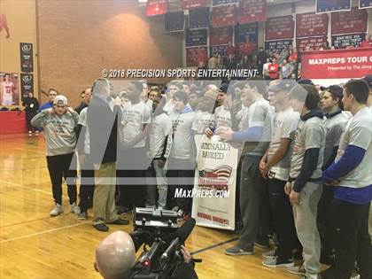 Thumbnail 2 in Bishop Miege TOC Ceremony photogallery.