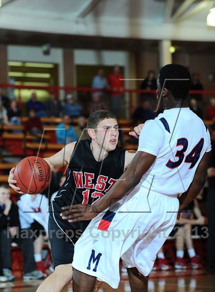 Thumbnail 2 in Manhattan vs. Blue Valley West (McPherson Invitational 1st Round) photogallery.