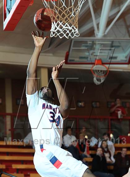 Thumbnail 3 in Manhattan vs. Blue Valley West (McPherson Invitational 1st Round) photogallery.