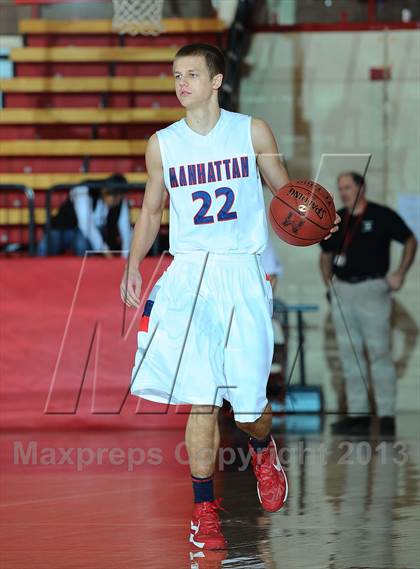 Thumbnail 2 in Manhattan vs. Blue Valley West (McPherson Invitational 1st Round) photogallery.