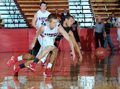 Thumbnail 1 in Manhattan vs. Blue Valley West (McPherson Invitational 1st Round) photogallery.