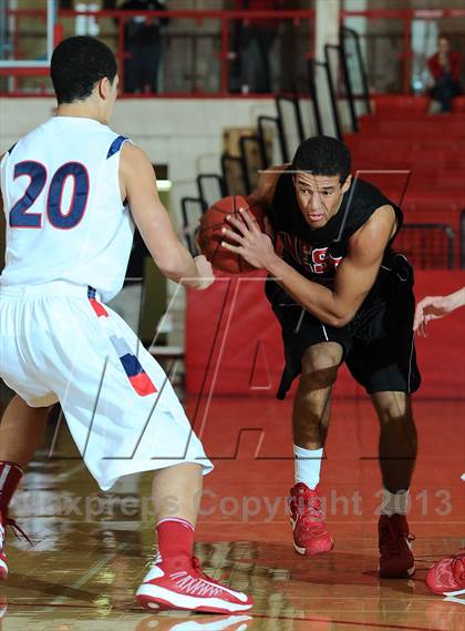 Thumbnail 3 in Manhattan vs. Blue Valley West (McPherson Invitational 1st Round) photogallery.
