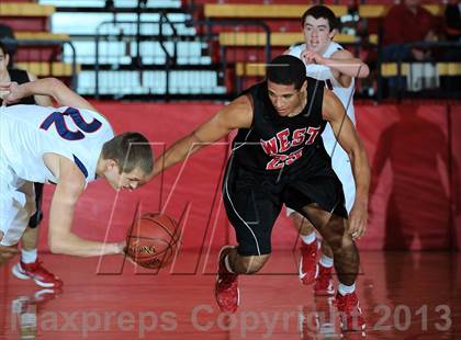 Thumbnail 3 in Manhattan vs. Blue Valley West (McPherson Invitational 1st Round) photogallery.