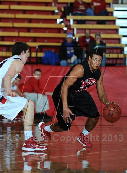 Thumbnail 2 in Manhattan vs. Blue Valley West (McPherson Invitational 1st Round) photogallery.