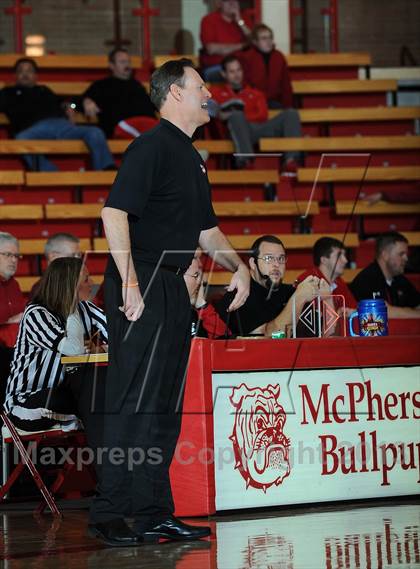 Thumbnail 2 in Manhattan vs. Blue Valley West (McPherson Invitational 1st Round) photogallery.