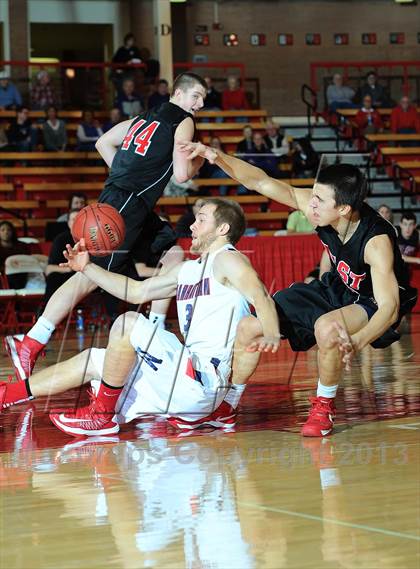 Thumbnail 2 in Manhattan vs. Blue Valley West (McPherson Invitational 1st Round) photogallery.