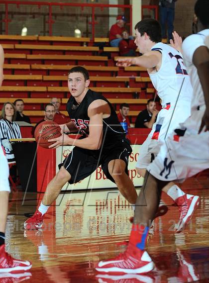 Thumbnail 2 in Manhattan vs. Blue Valley West (McPherson Invitational 1st Round) photogallery.