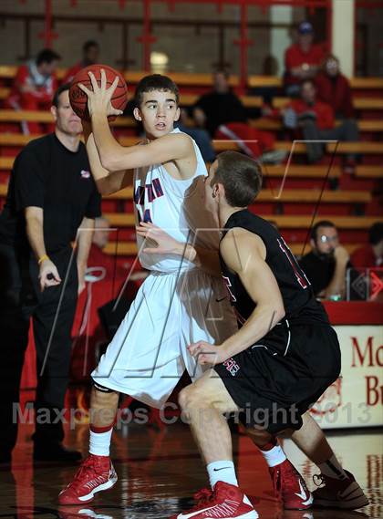 Thumbnail 3 in Manhattan vs. Blue Valley West (McPherson Invitational 1st Round) photogallery.
