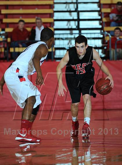 Thumbnail 1 in Manhattan vs. Blue Valley West (McPherson Invitational 1st Round) photogallery.