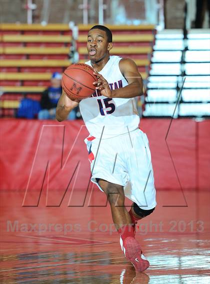 Thumbnail 3 in Manhattan vs. Blue Valley West (McPherson Invitational 1st Round) photogallery.
