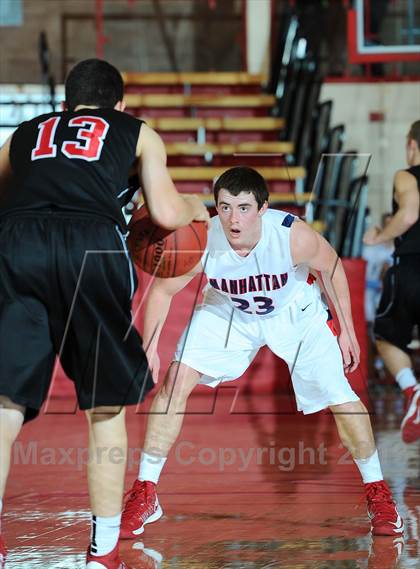 Thumbnail 1 in Manhattan vs. Blue Valley West (McPherson Invitational 1st Round) photogallery.