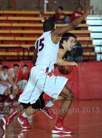 Thumbnail 1 in Manhattan vs. Blue Valley West (McPherson Invitational 1st Round) photogallery.