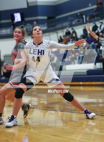Thumbnail 3 in Skyridge vs. Lehi (Charger Winter Classic) photogallery.
