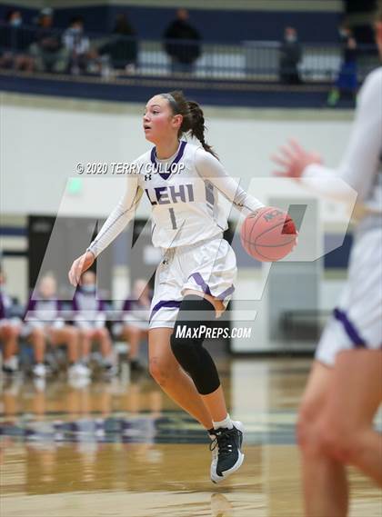 Thumbnail 2 in Skyridge vs. Lehi (Charger Winter Classic) photogallery.