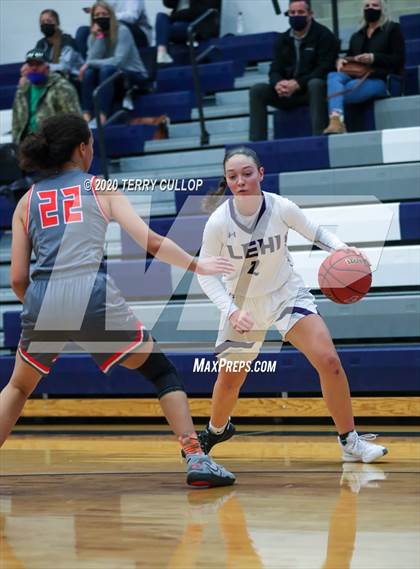 Thumbnail 2 in Skyridge vs. Lehi (Charger Winter Classic) photogallery.