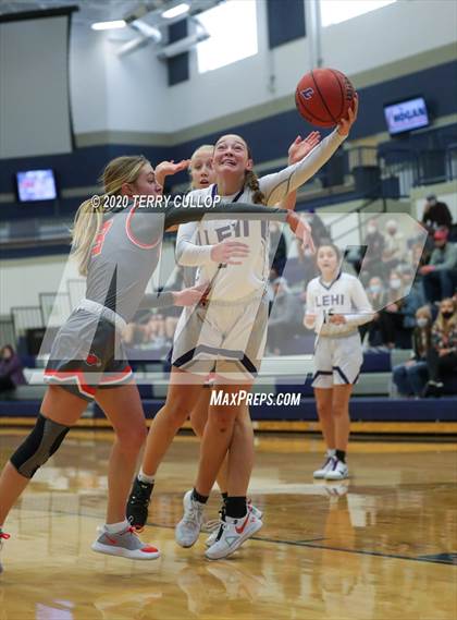 Thumbnail 3 in Skyridge vs. Lehi (Charger Winter Classic) photogallery.