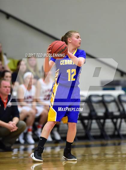 Thumbnail 2 in Lamar vs. Cedarville (AAA 3A Regional Playoff) photogallery.
