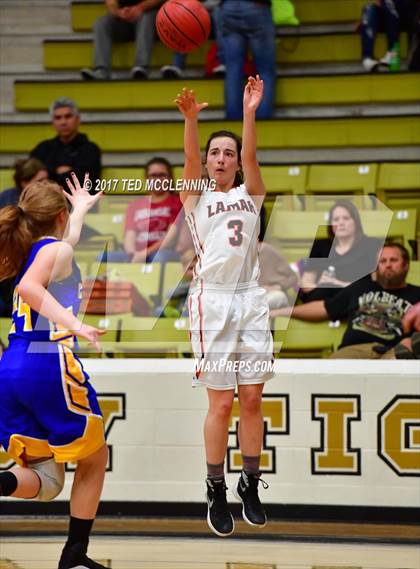 Thumbnail 1 in Lamar vs. Cedarville (AAA 3A Regional Playoff) photogallery.